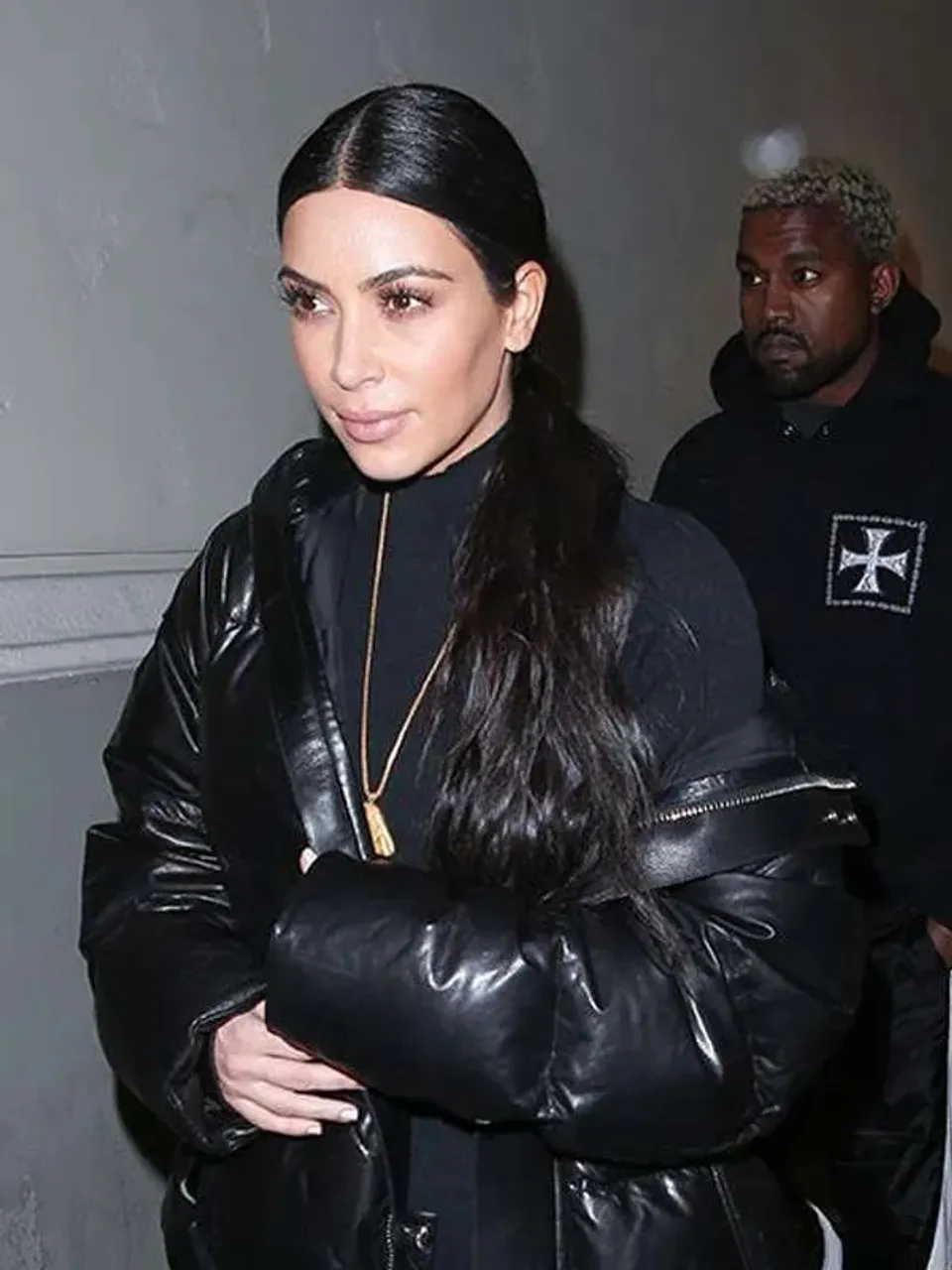 Kim Kardashian Puffer Jacket