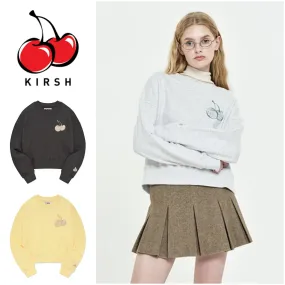 KIRSH  |Unisex Street Style Long Sleeves Logo Hoodies & Sweatshirts