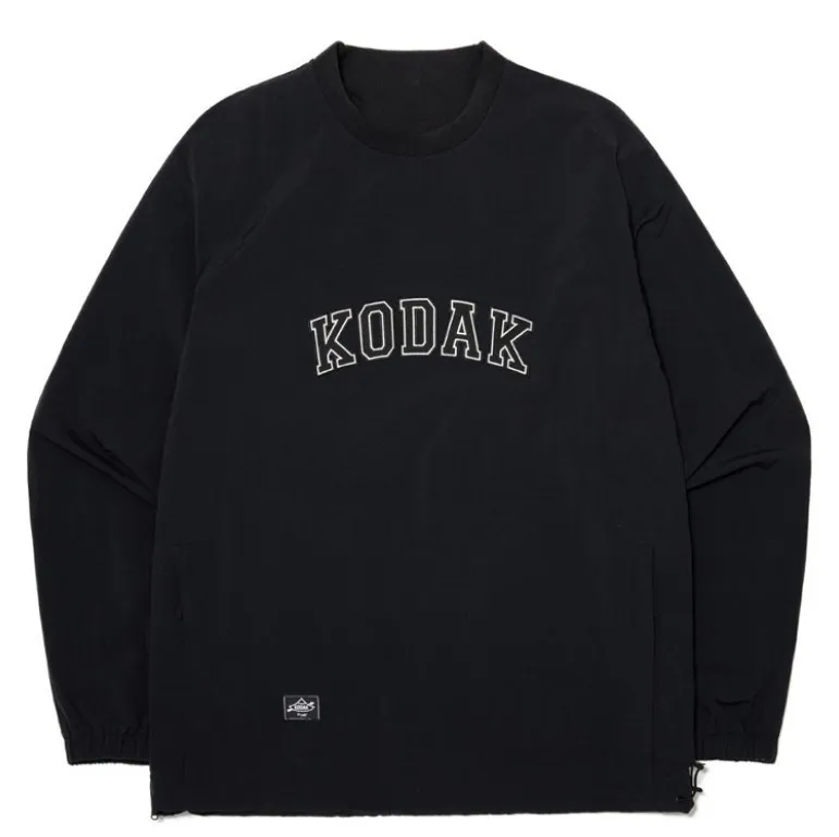 KODAK  |Unisex Street Style Collaboration Long Sleeves Logo