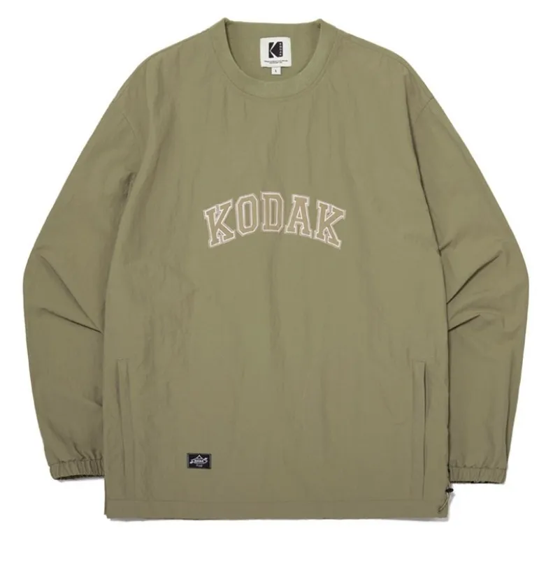 KODAK  |Unisex Street Style Collaboration Long Sleeves Logo