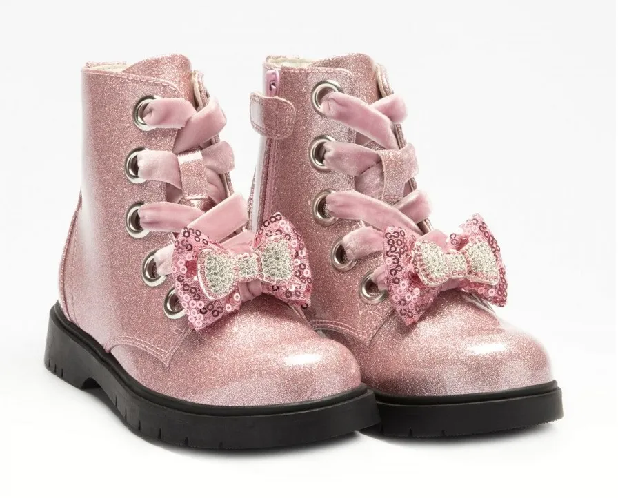 Lelli Kelly lk 3736 Glitter Rosa Ankle Boots