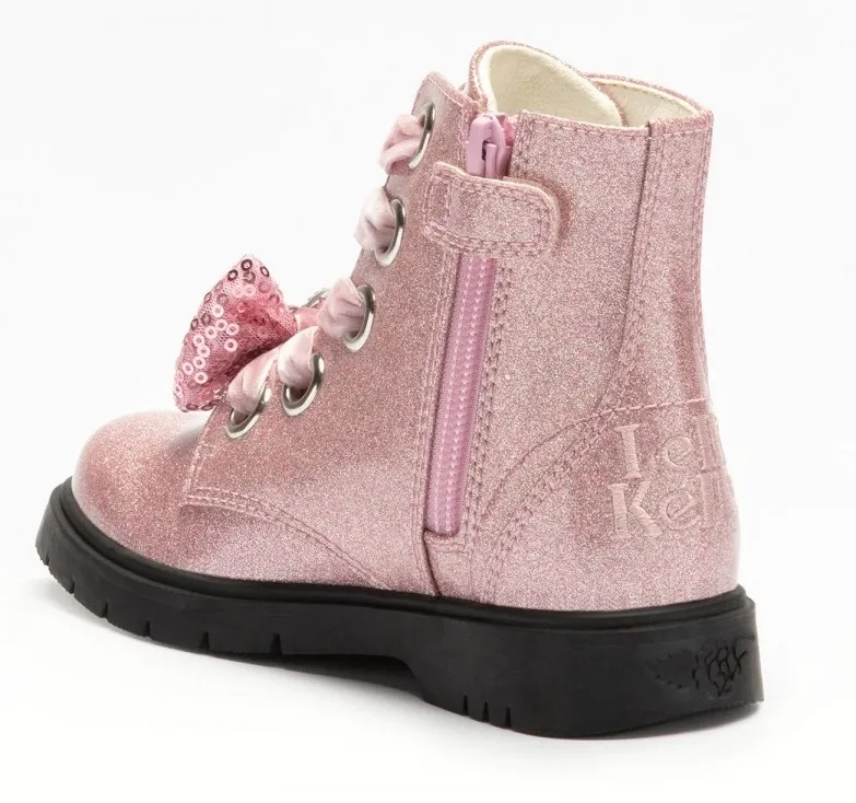 Lelli Kelly lk 3736 Glitter Rosa Ankle Boots