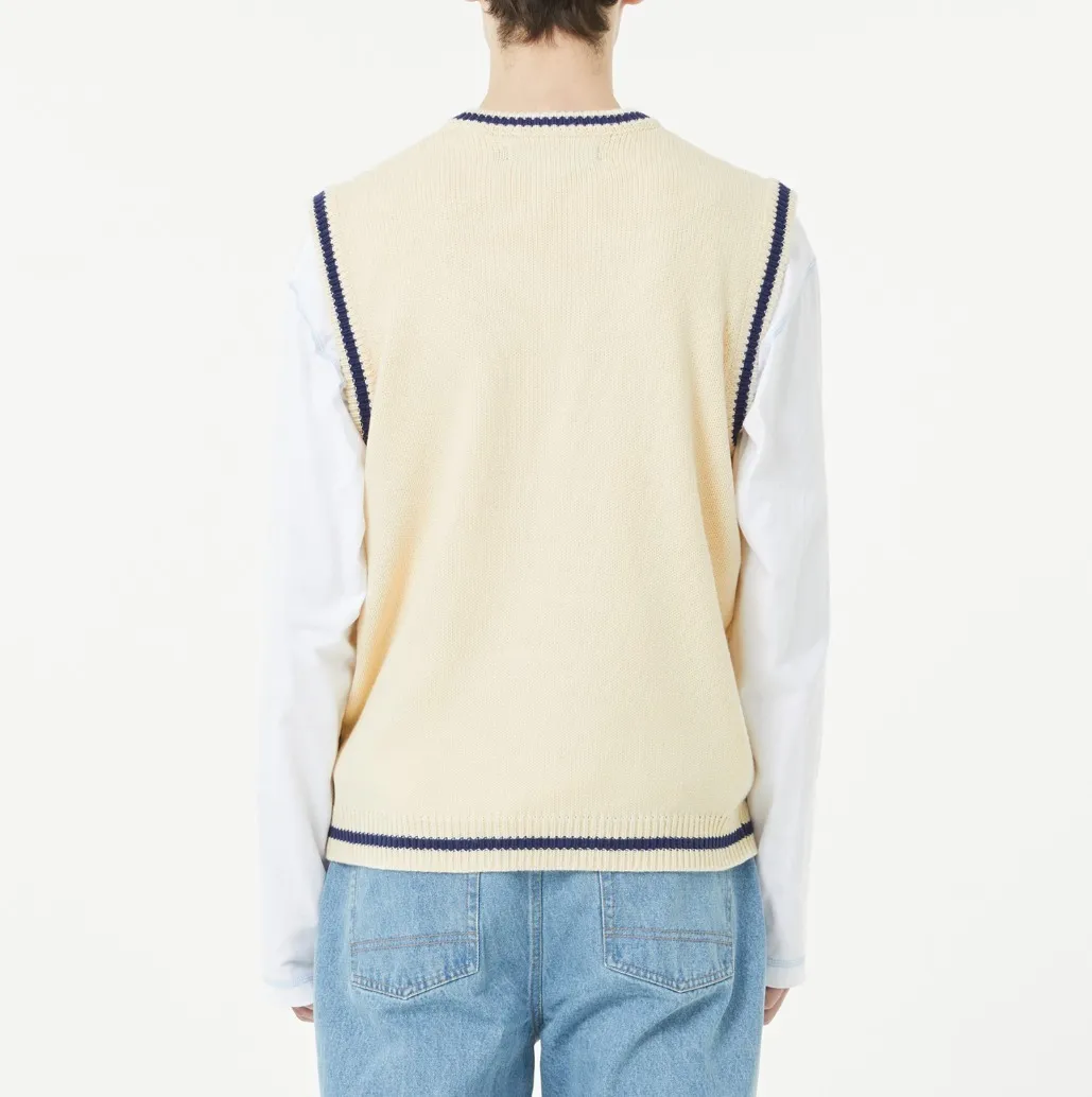 LMC  |[ LMC ]★CABLE ARCH KNIT VEST