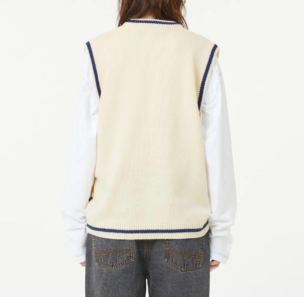 LMC  |[ LMC ]★CABLE ARCH KNIT VEST