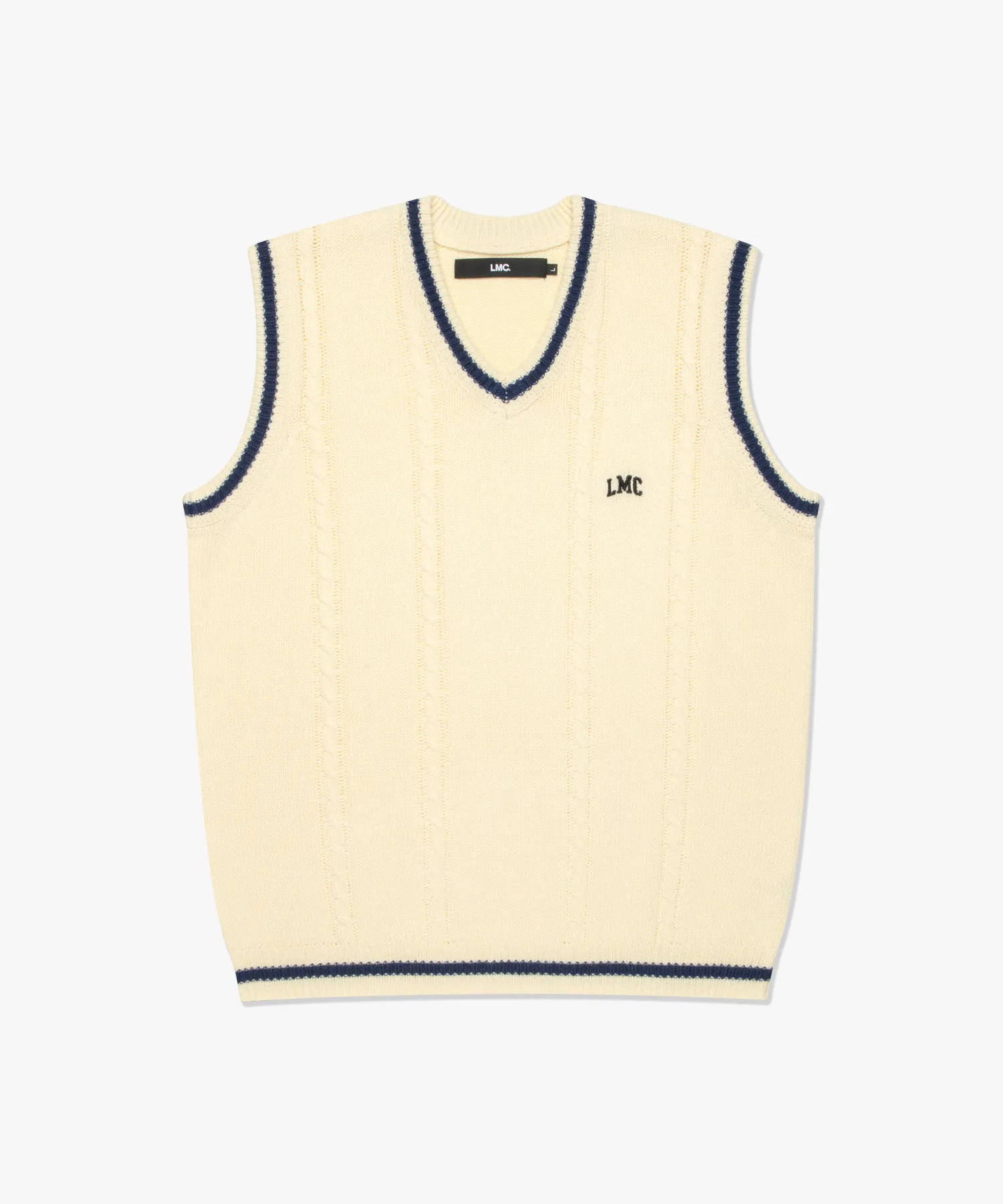 LMC  |[ LMC ]★CABLE ARCH KNIT VEST