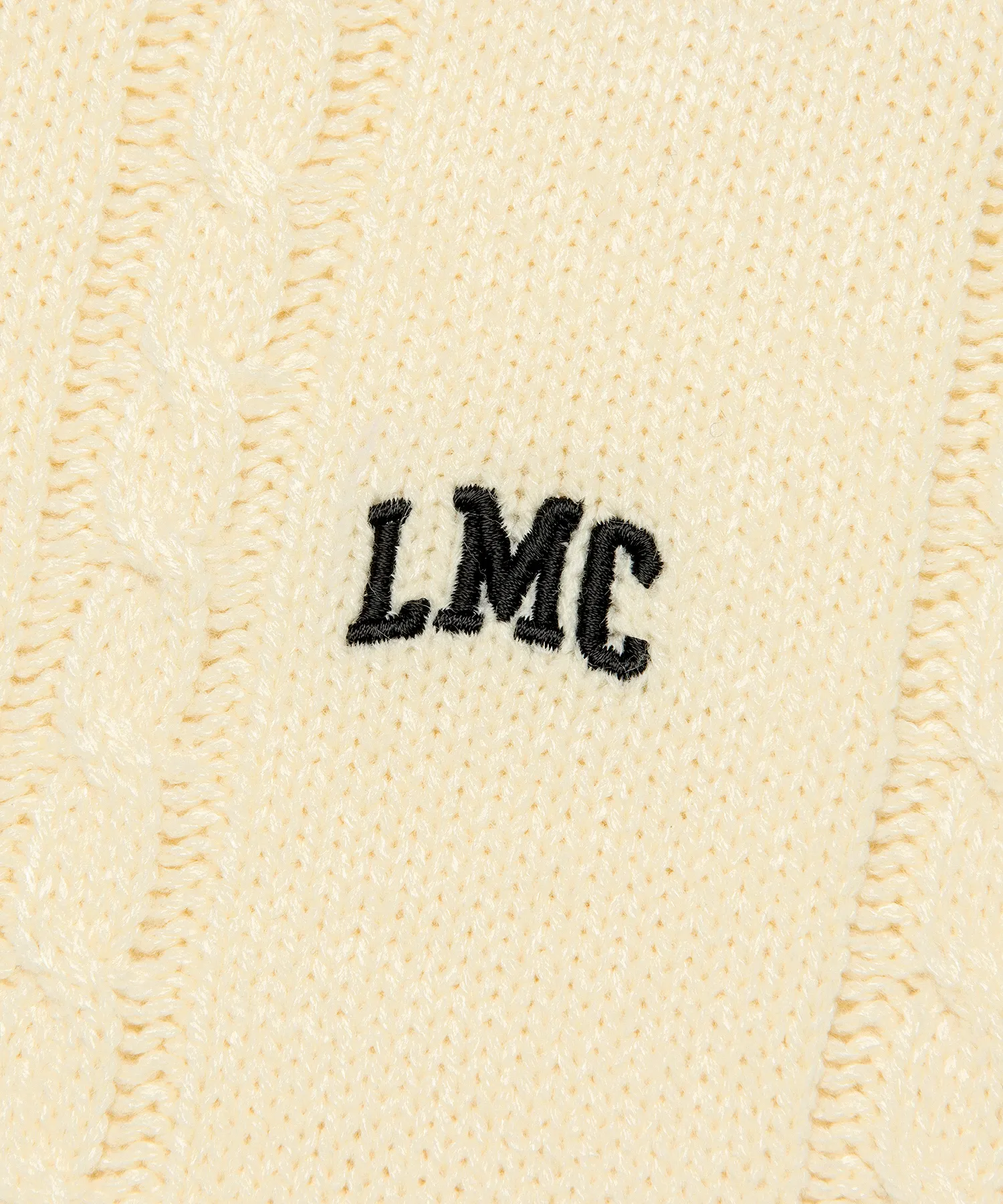 LMC  |[ LMC ]★CABLE ARCH KNIT VEST