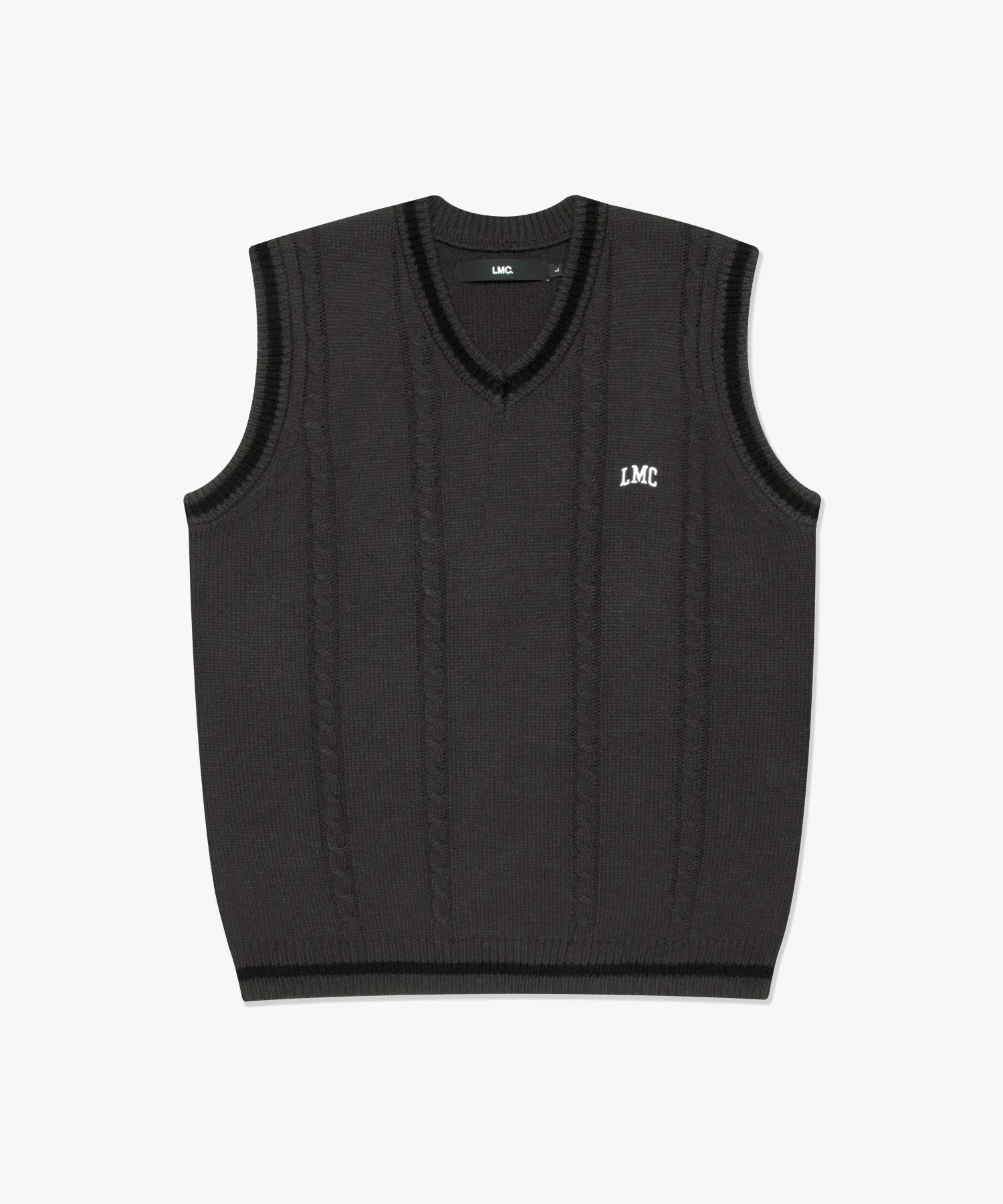 LMC  |[ LMC ]★CABLE ARCH KNIT VEST