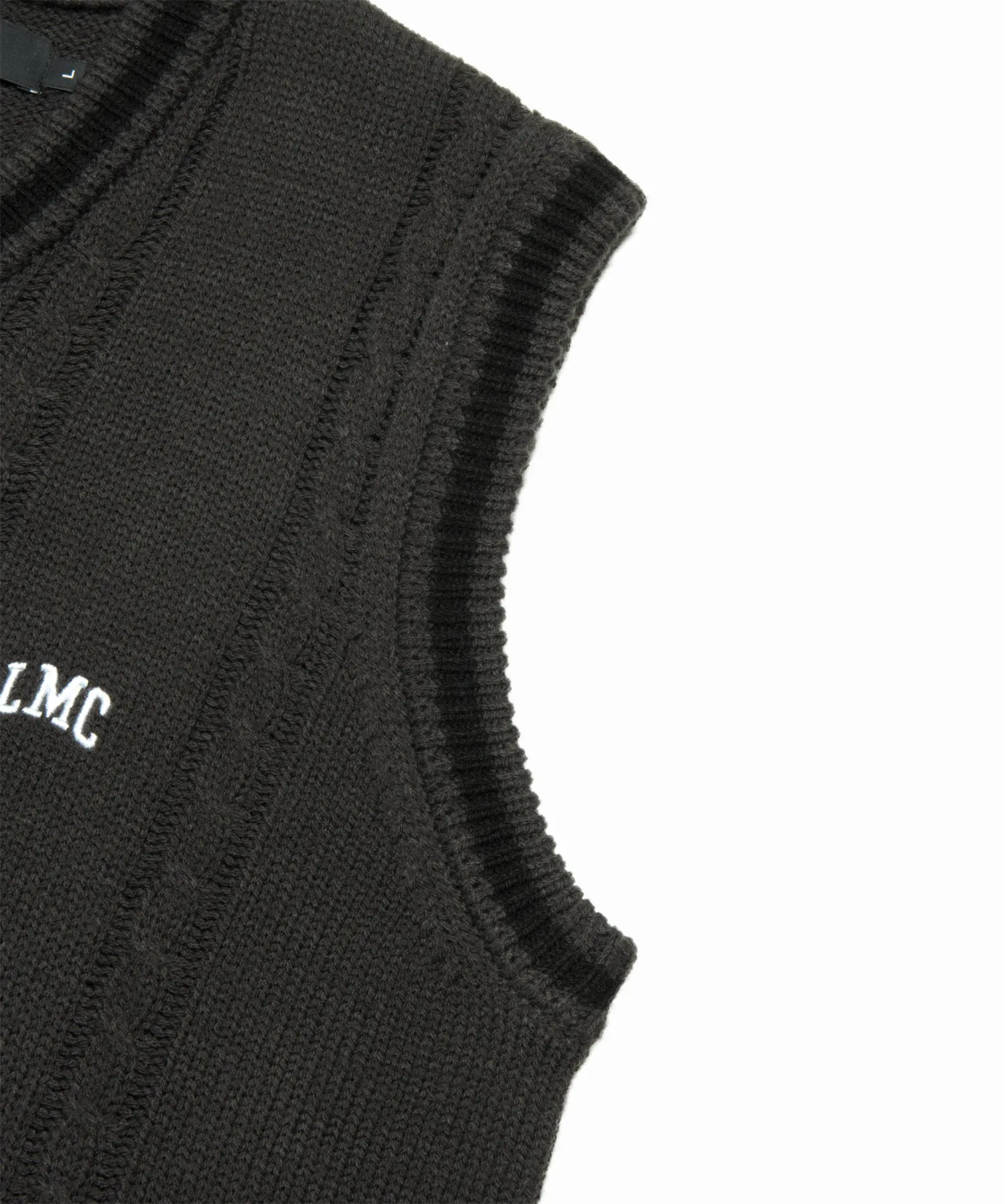 LMC  |[ LMC ]★CABLE ARCH KNIT VEST