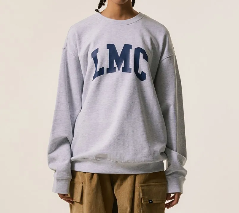 LMC  |Unisex Street Style Long Sleeves Plain Cotton Logo Hoodies