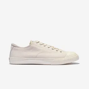 Military Standard Low Canvas Sneaker - Shell White