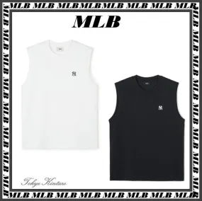 MLB Korea  |Unisex Sleeveless Street Style Logo Vests & Gillets