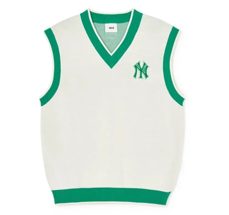 MLB Korea  |Unisex Street Style Logo Vests & Gillets