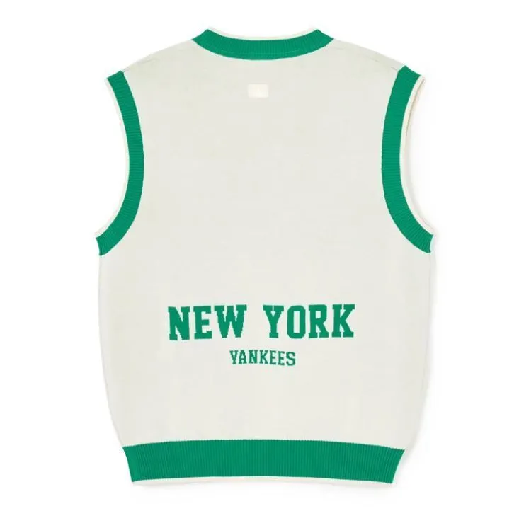 MLB Korea  |Unisex Street Style Logo Vests & Gillets