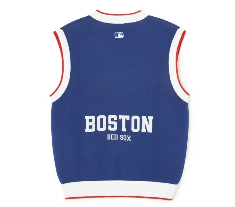 MLB Korea  |Unisex Street Style Logo Vests & Gillets