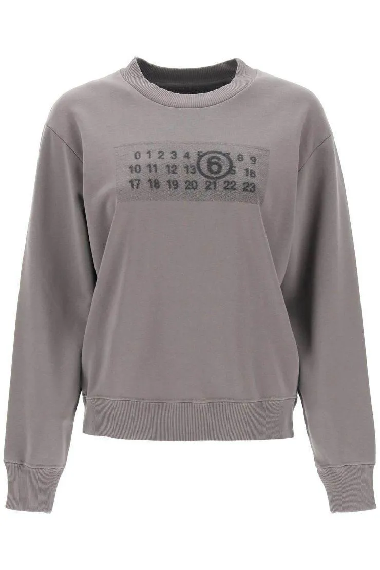 MM6 Maison Margiela  |Street Style Long Sleeves Plain Cotton Logo