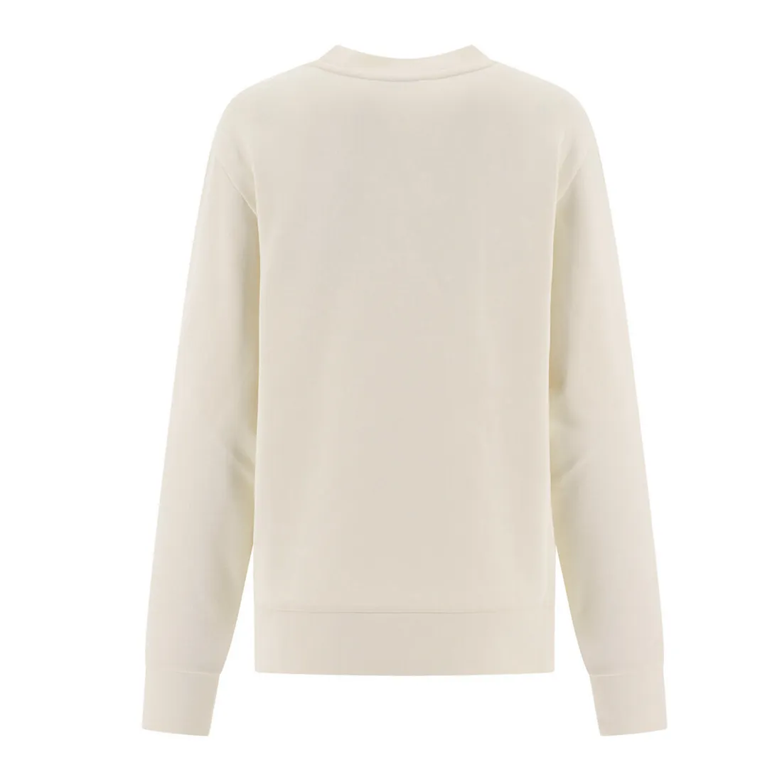 MONCLER  |Crew Neck Street Style Long Sleeves Cotton Logo