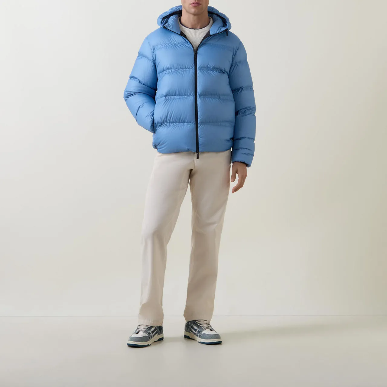 MONCLER Masac Padded Jacket - Blue