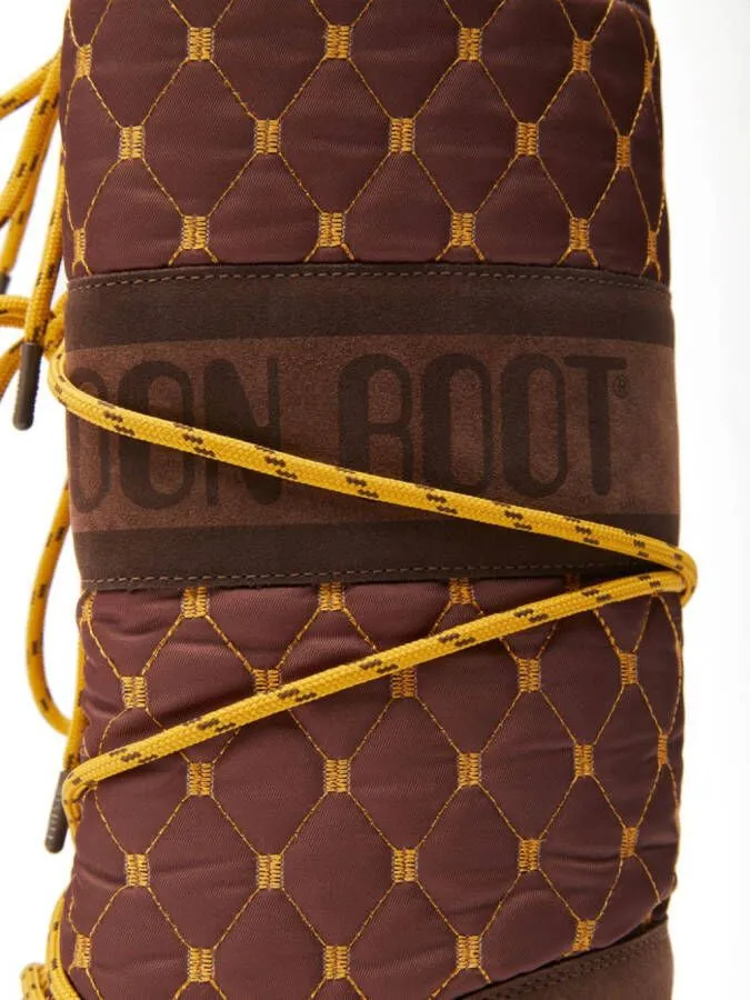 Moon Boot Icon quilted snow boots Brown