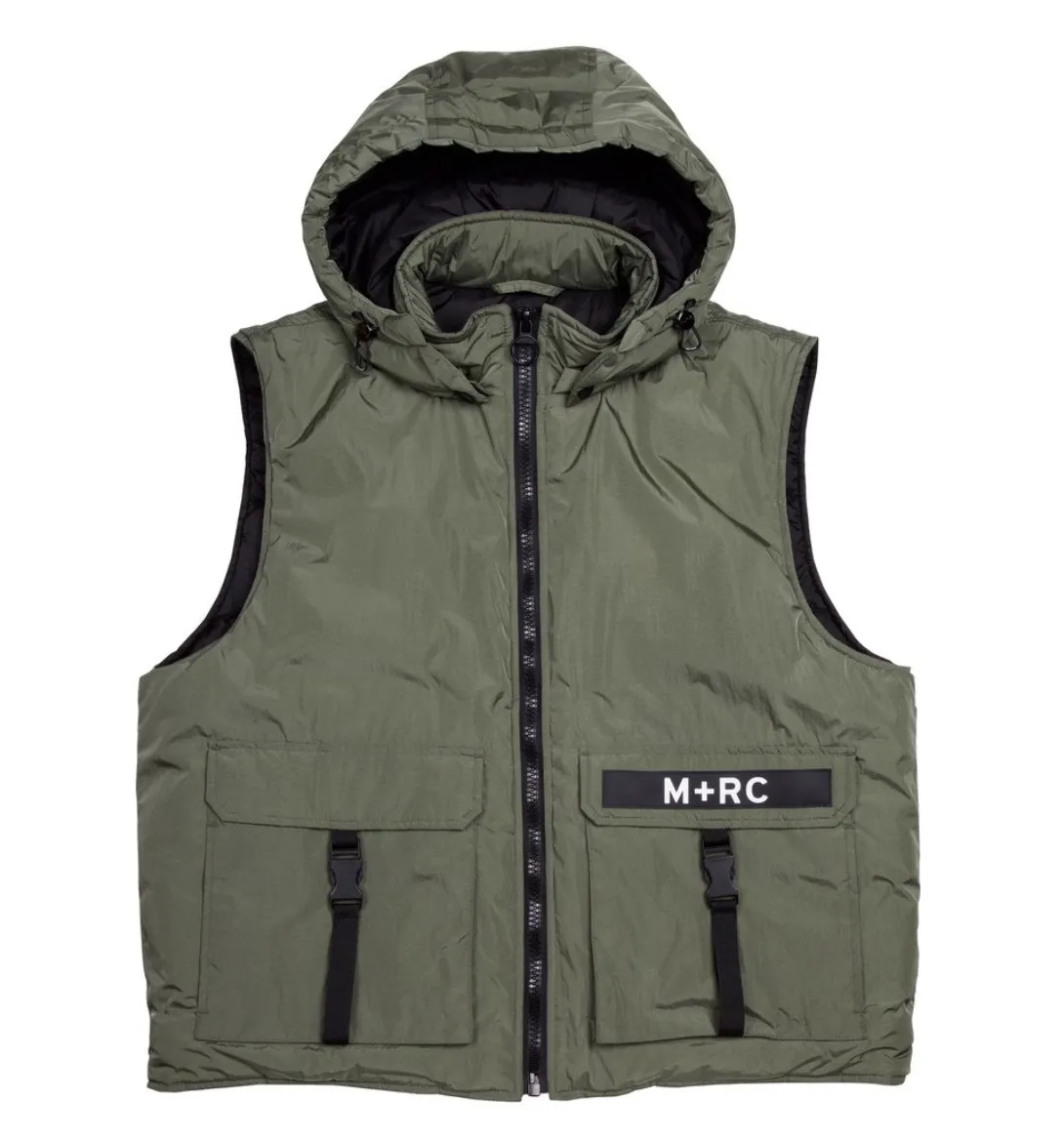 MRC NOIR  |Street Style Logo Vests & Gillets