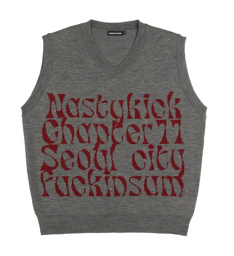 NASTYKICK  |Unisex Street Style Logo Vests & Gillets