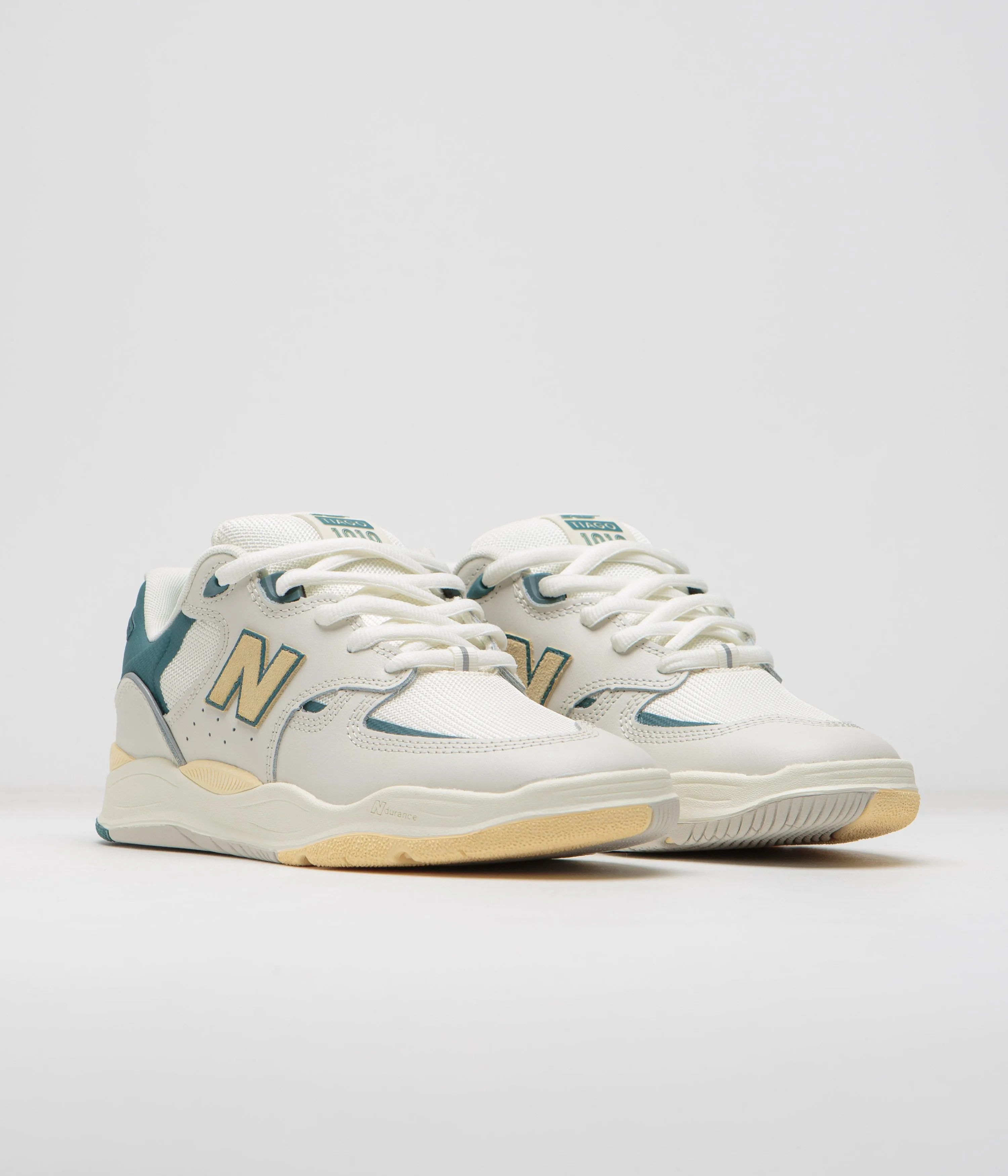 New Balance Numeric 1010 Tiago Lemos Shoes - Sea Salt / Spruce