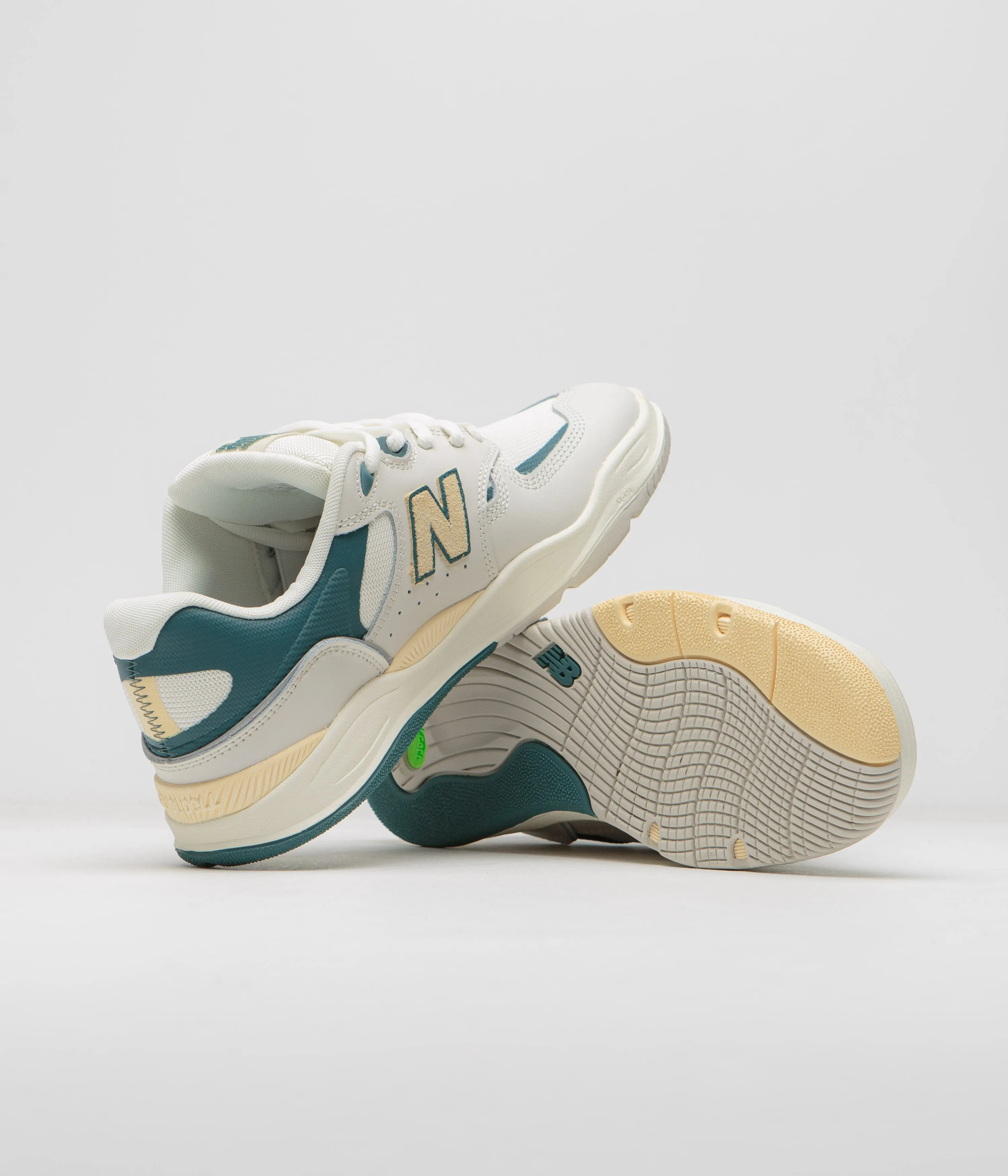 New Balance Numeric 1010 Tiago Lemos Shoes - Sea Salt / Spruce