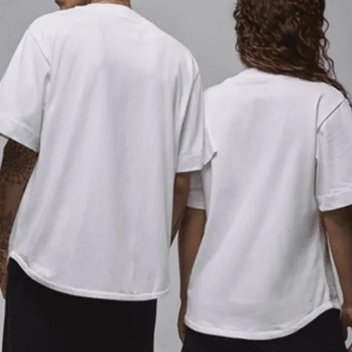 Nike  |Button-down Unisex Cotton Short Sleeves Logo Shirts