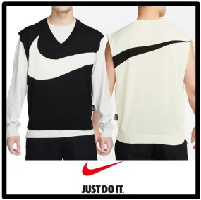 Nike  |Unisex Street Style Logo Vests & Gillets