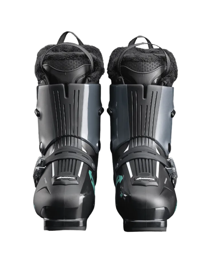 Nordica HF 85 GW Womens Ski Boots - Black/Anthracite/Green