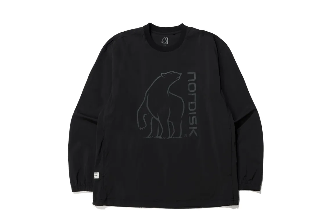 Nordisk  |Street Style Long Sleeves Plain Logo Hoodies & Sweatshirts