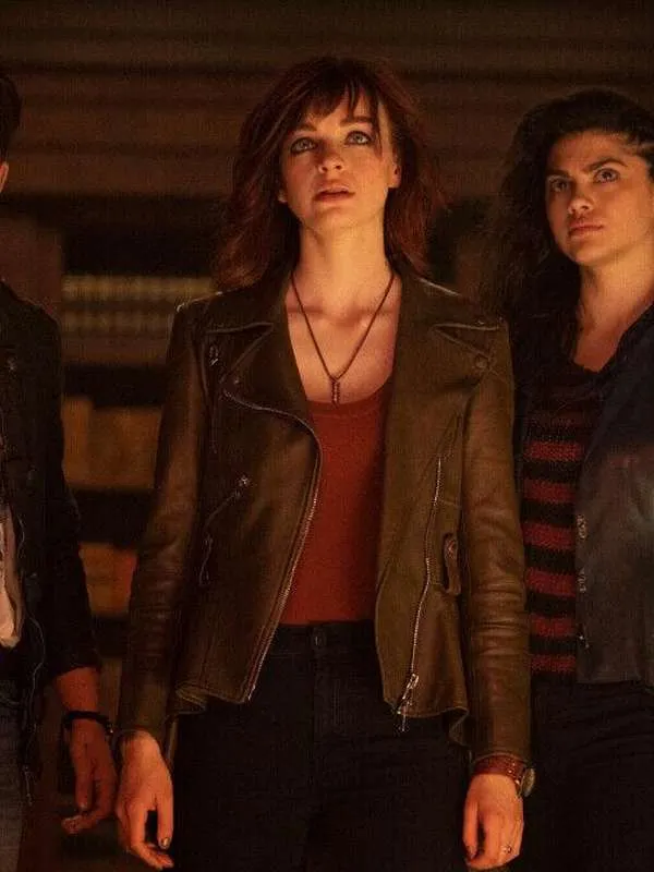 Olivia Rose Keegan Gotham Knights 2023 Leather Jacket