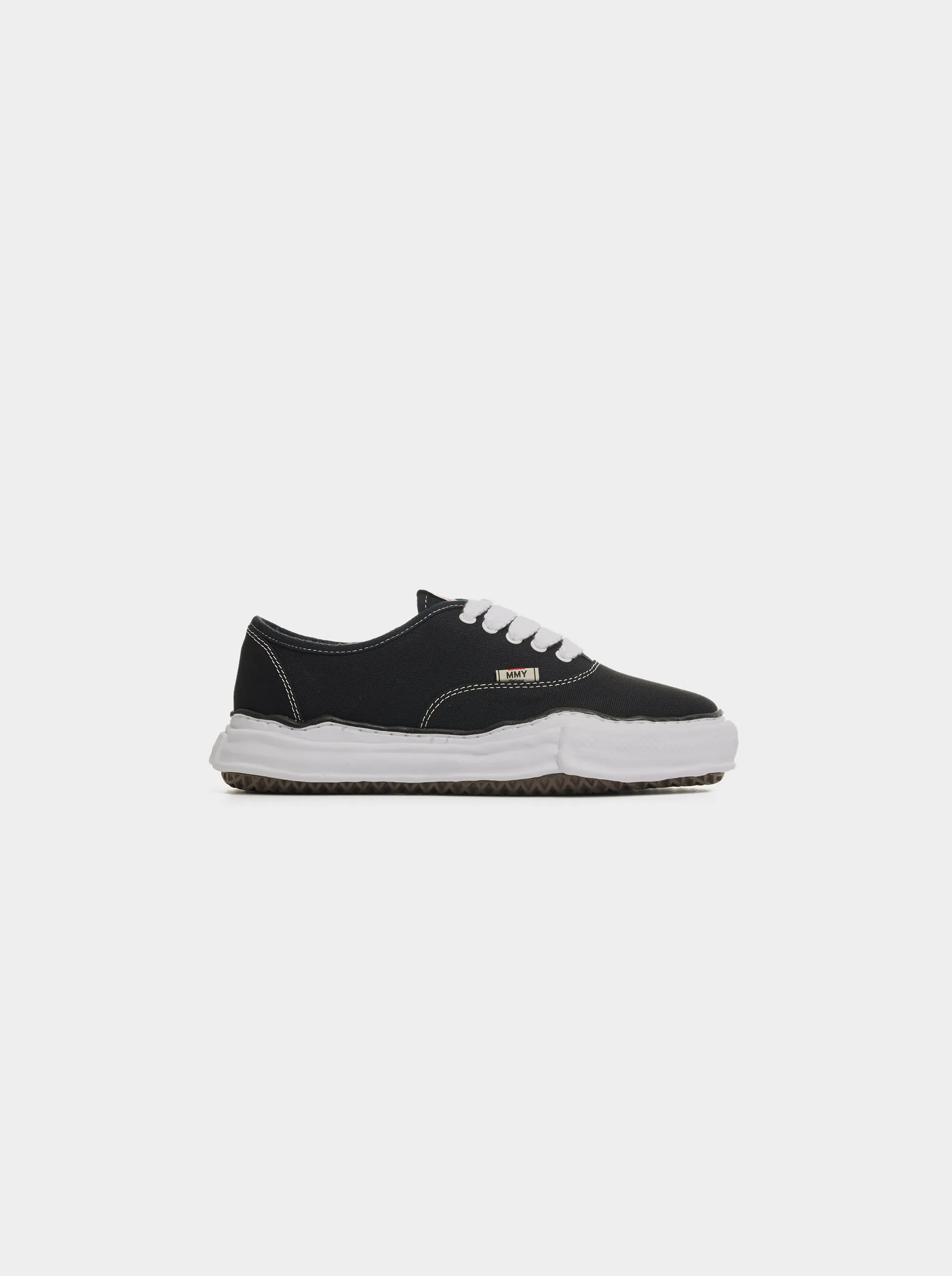 Original Sole Canvas Low Baker Sneaker, Black