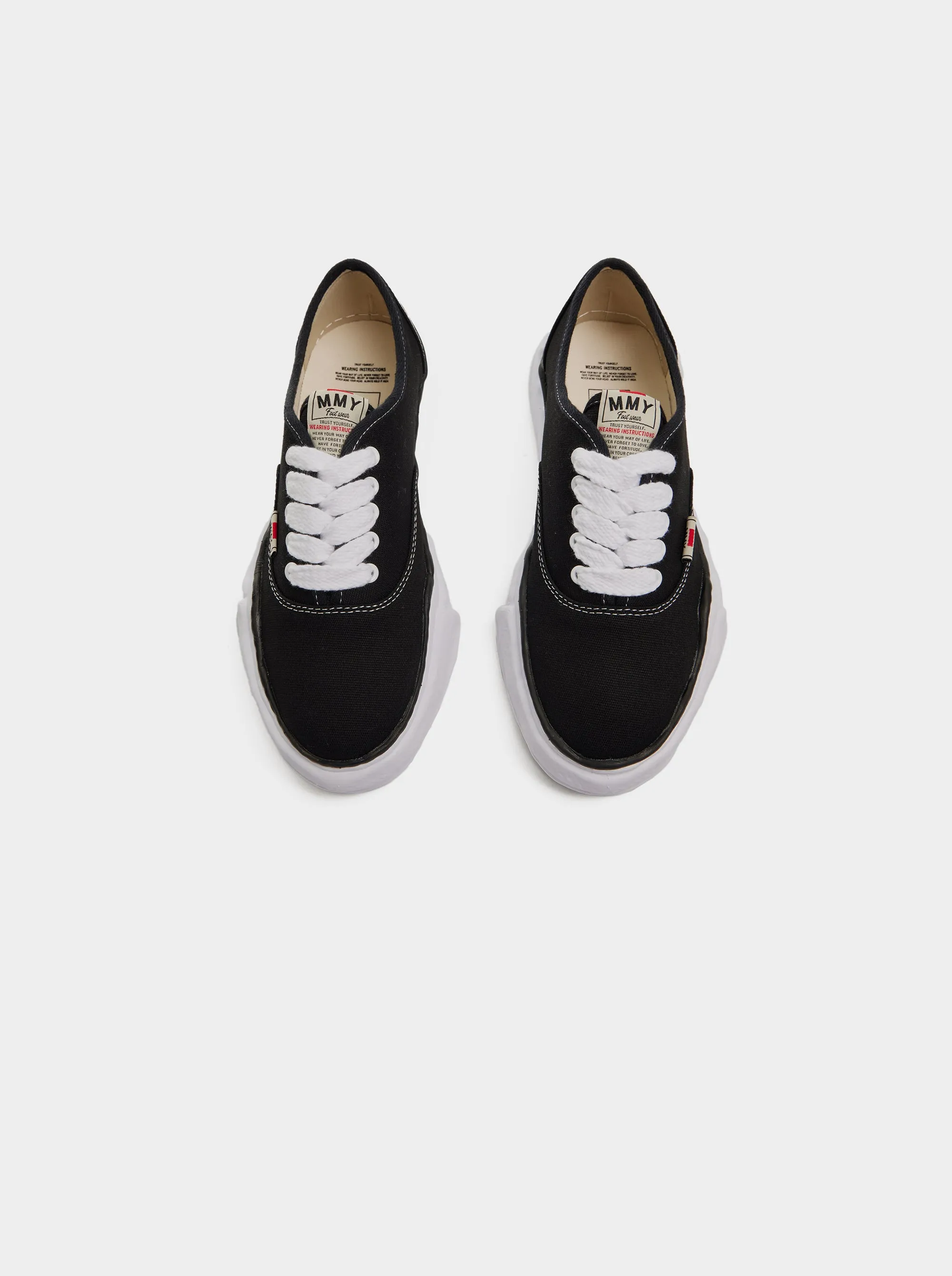 Original Sole Canvas Low Baker Sneaker, Black