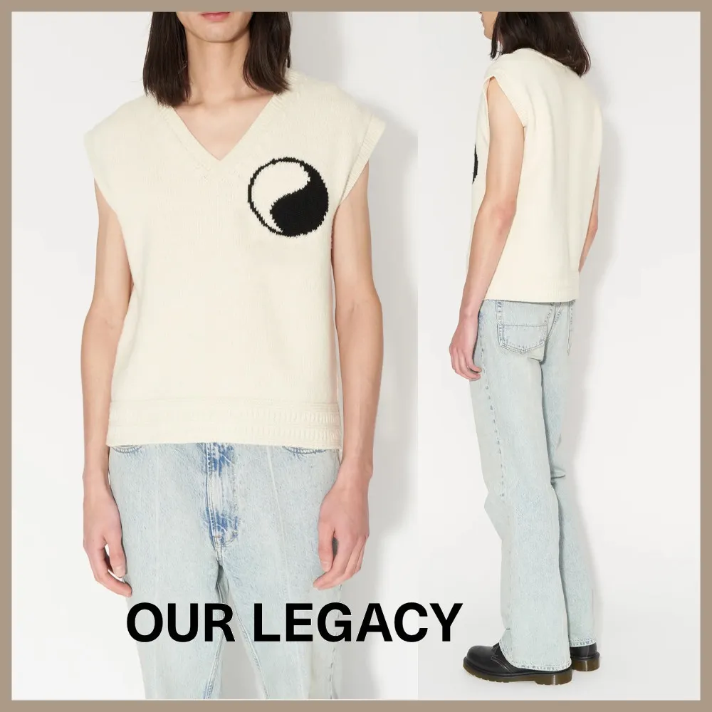 OUR LEGACY  |Unisex Wool Street Style Plain Logo Skater Style