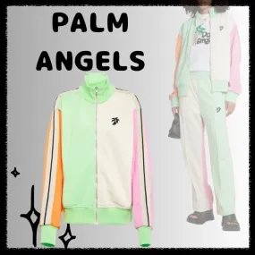 Palm Angels  |Stripes Street Style Long Sleeves Plain Logo