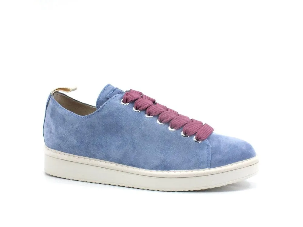 PAN CHIC Sneaker Suede Blue Blizzard Brownrose P01W1400100209