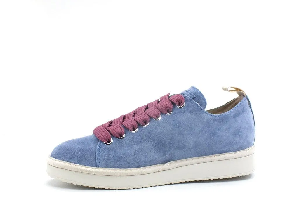 PAN CHIC Sneaker Suede Blue Blizzard Brownrose P01W1400100209