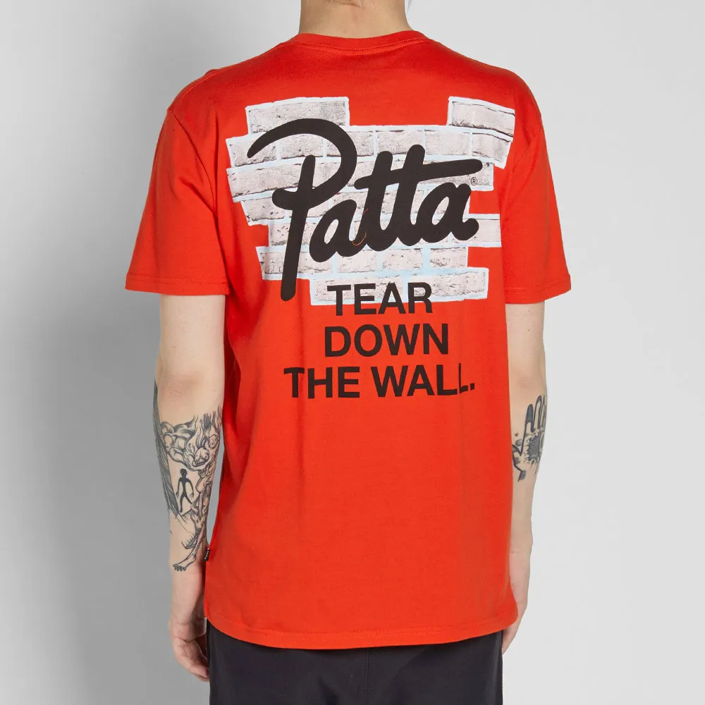 Patta Tear Down TeeOrange