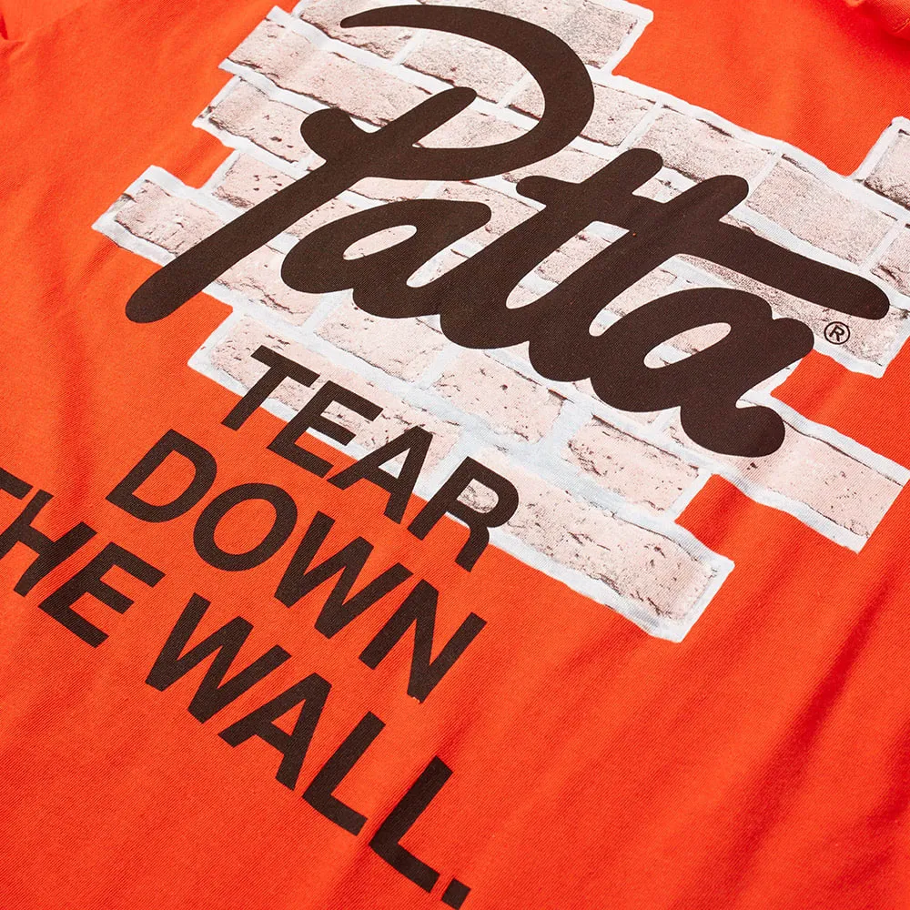 Patta Tear Down TeeOrange