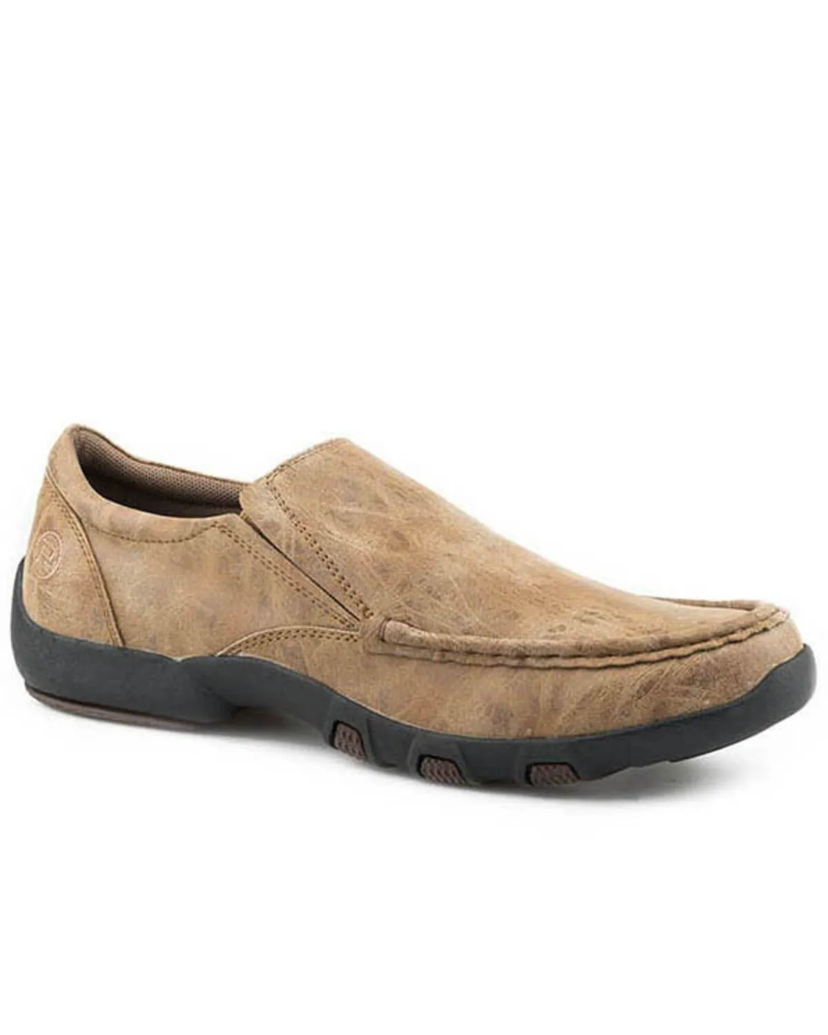 Product Name:  Roper Men's Faux Leather Brown Tumbled Shoes