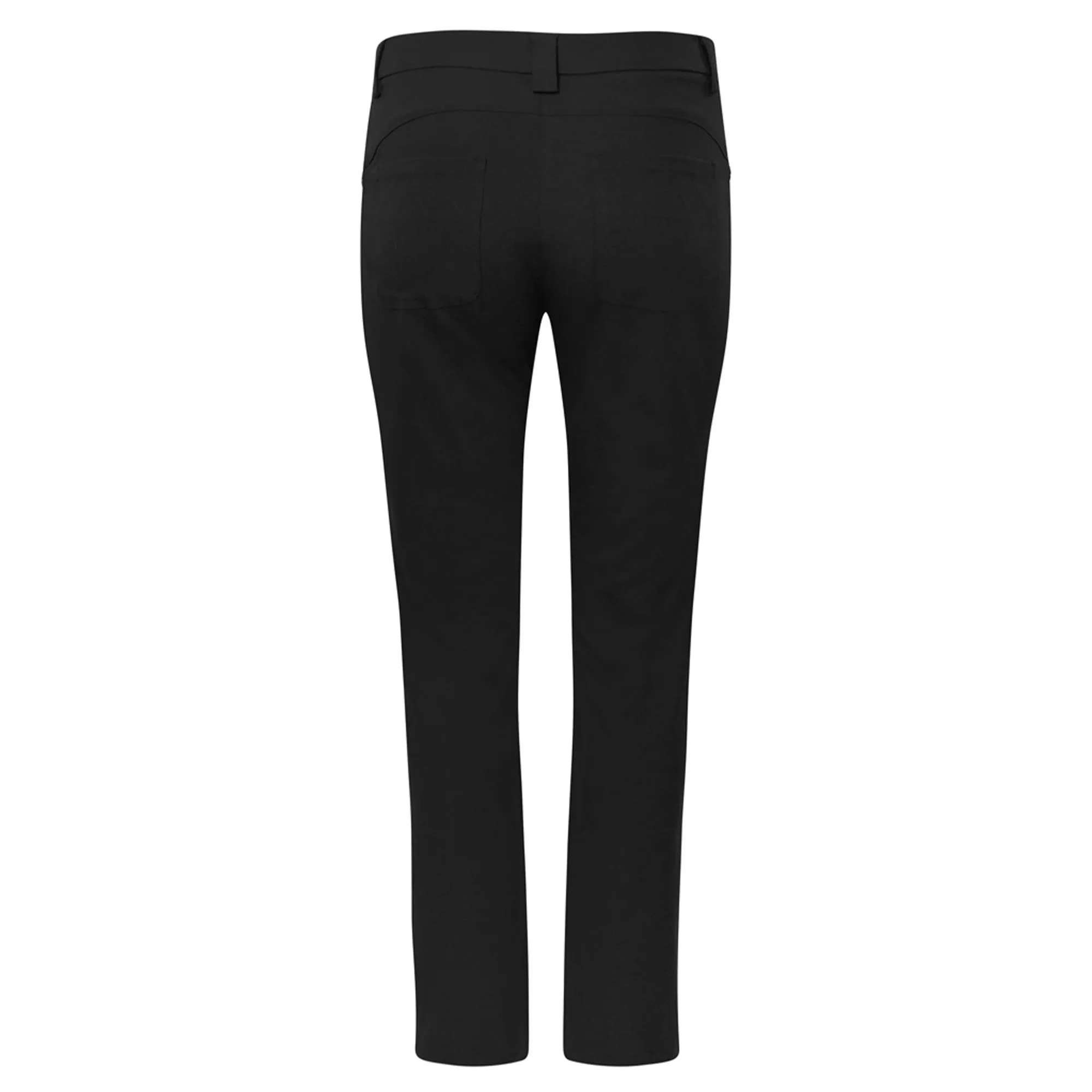 Pure Golf Bernie Lined Ladies Golf Trousers Black 27 Inch