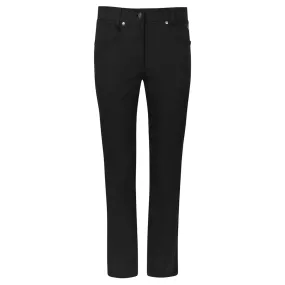 Pure Golf Bernie Lined Ladies Golf Trousers Black 27 Inch