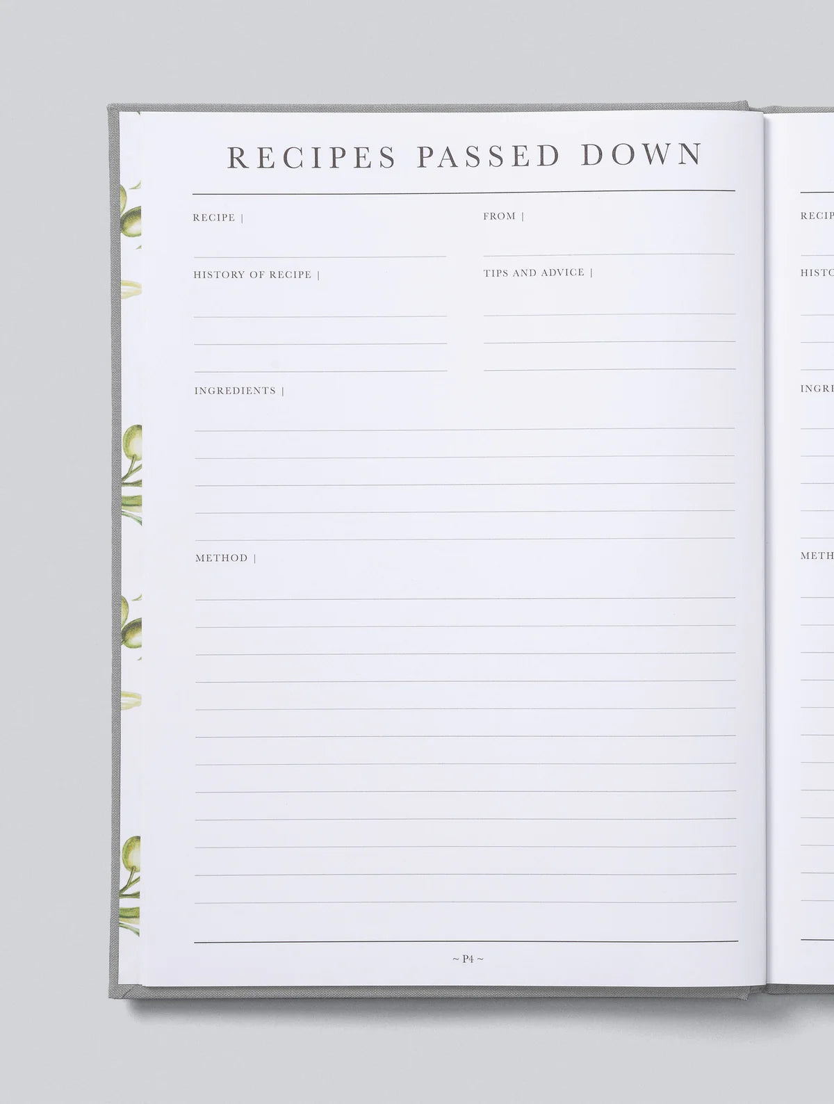 Recipes Passed Down - Stone