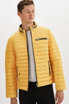 Regency - Jogger Puffer - Manteau matelassé avec cuir