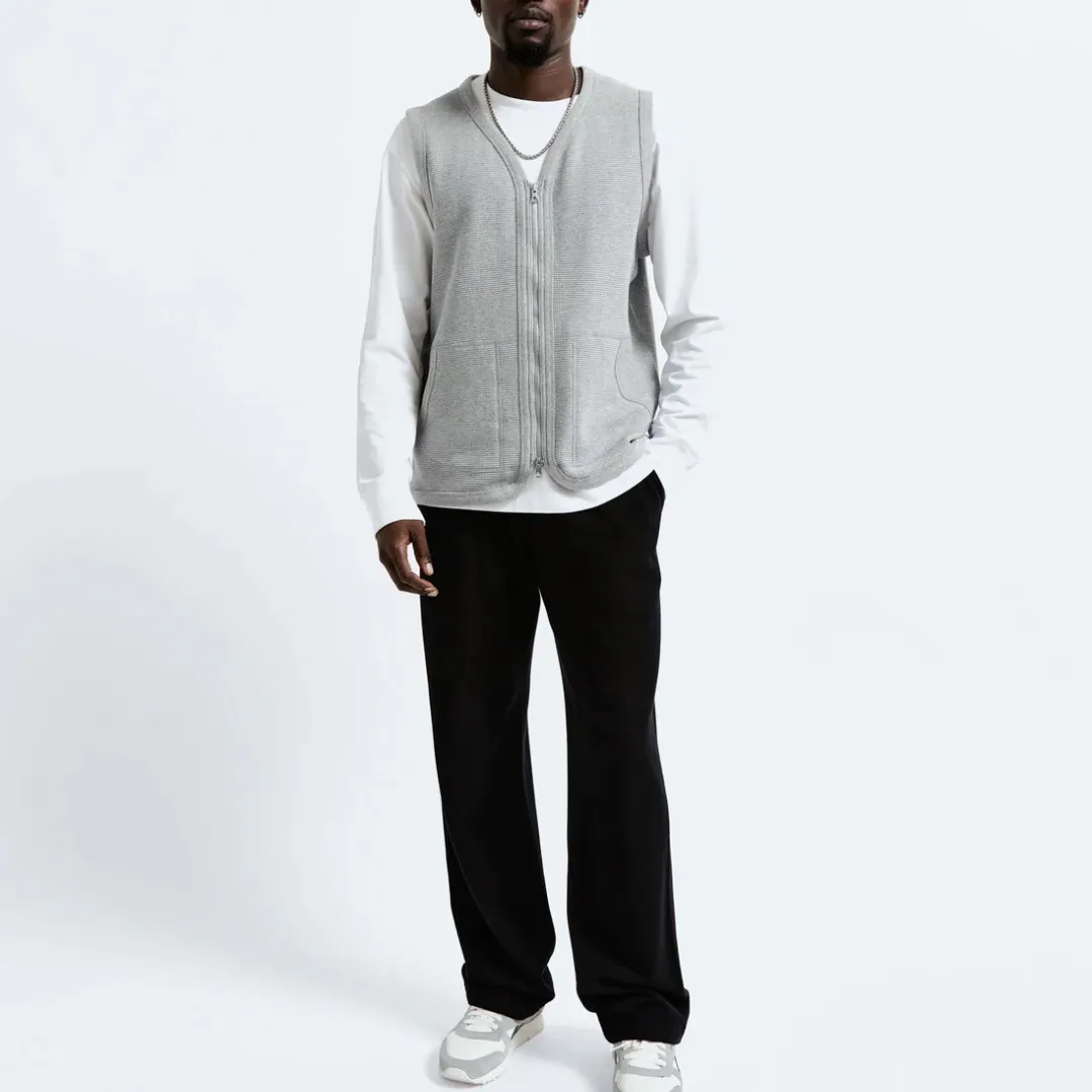 REIGNING CHAMP  |Street Style Plain Cotton Vests & Gillets