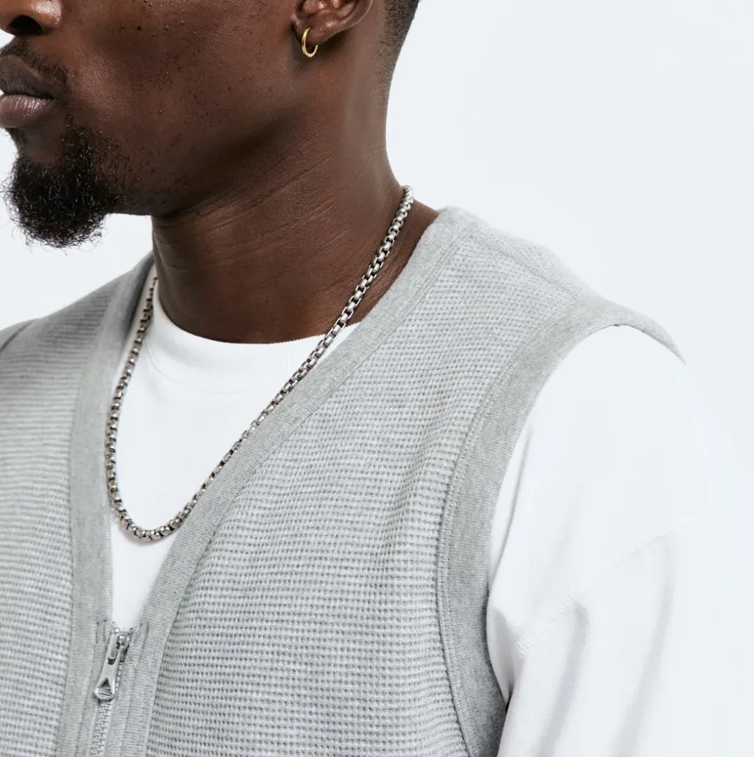 REIGNING CHAMP  |Street Style Plain Cotton Vests & Gillets