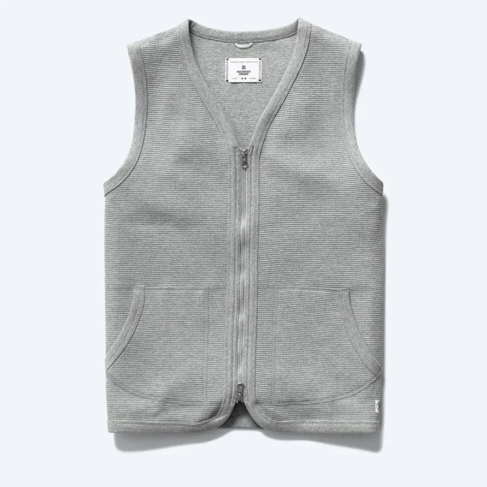 REIGNING CHAMP  |Street Style Plain Cotton Vests & Gillets