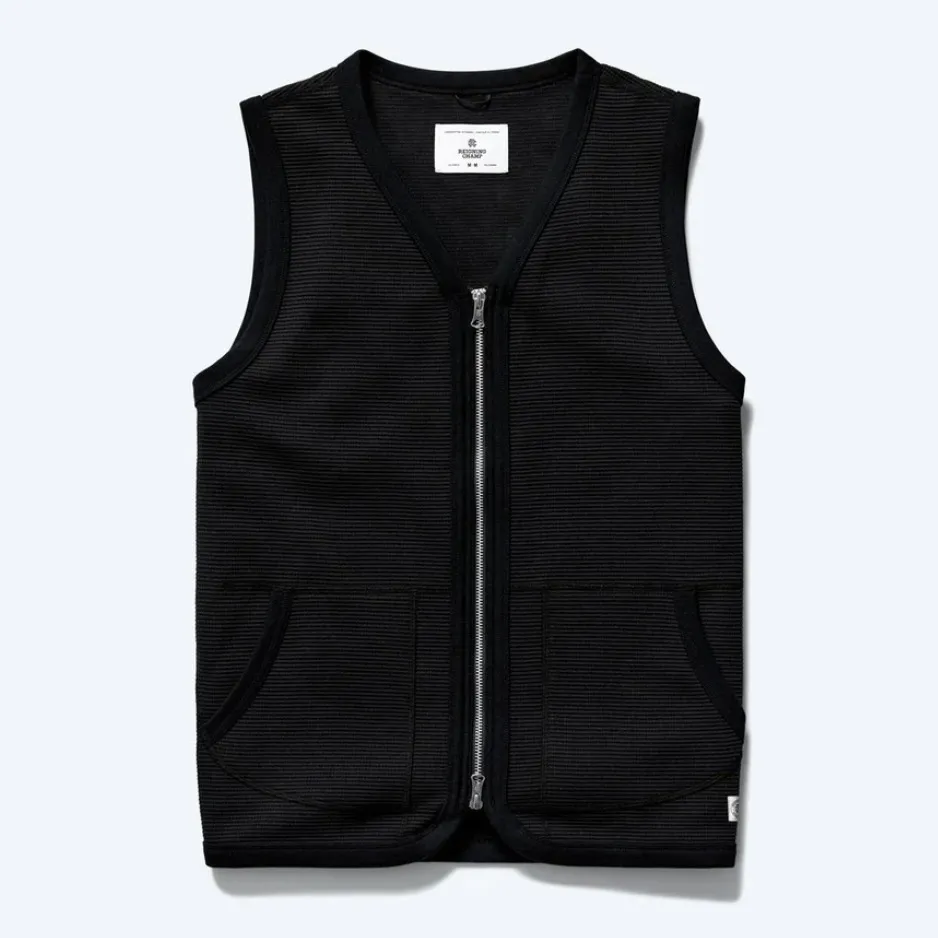 REIGNING CHAMP  |Street Style Plain Cotton Vests & Gillets