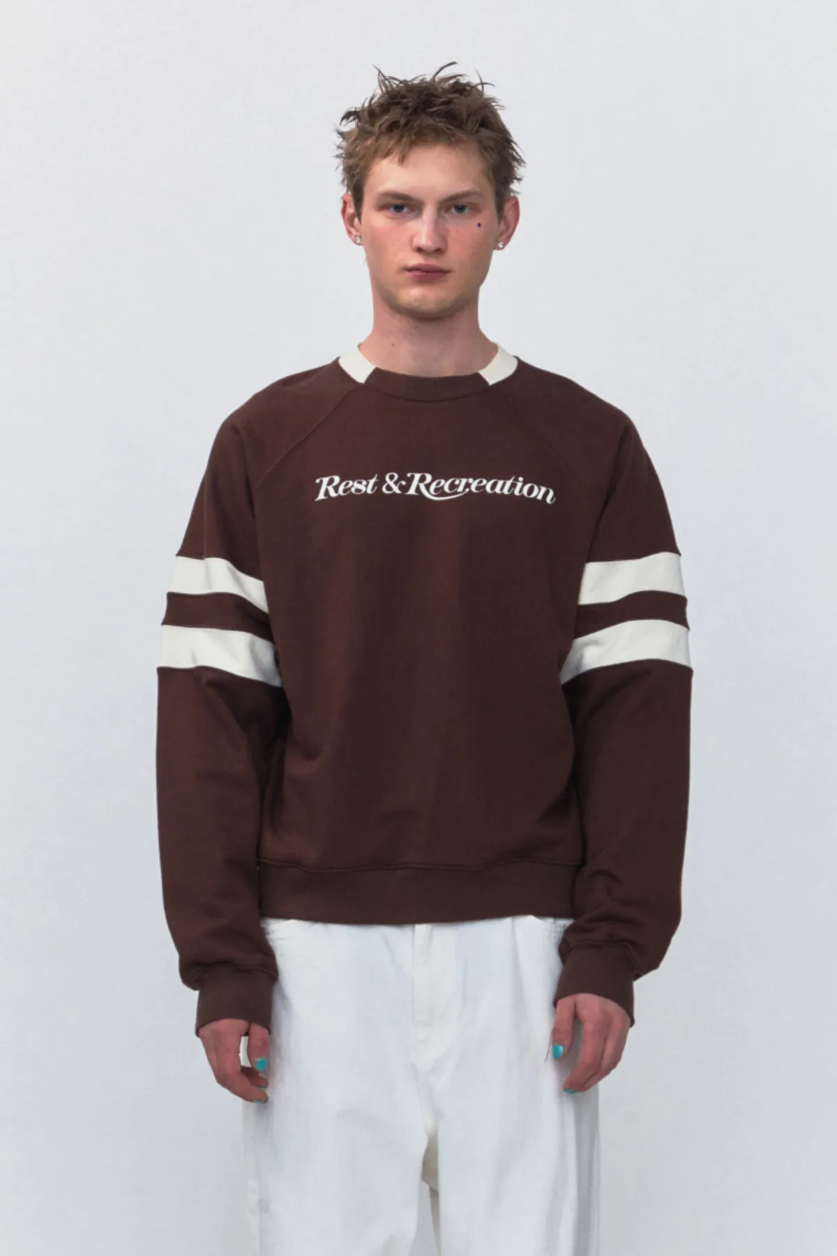 Rest & Recreation  |Street Style Long Sleeves Logo Hoodies & Sweatshirts