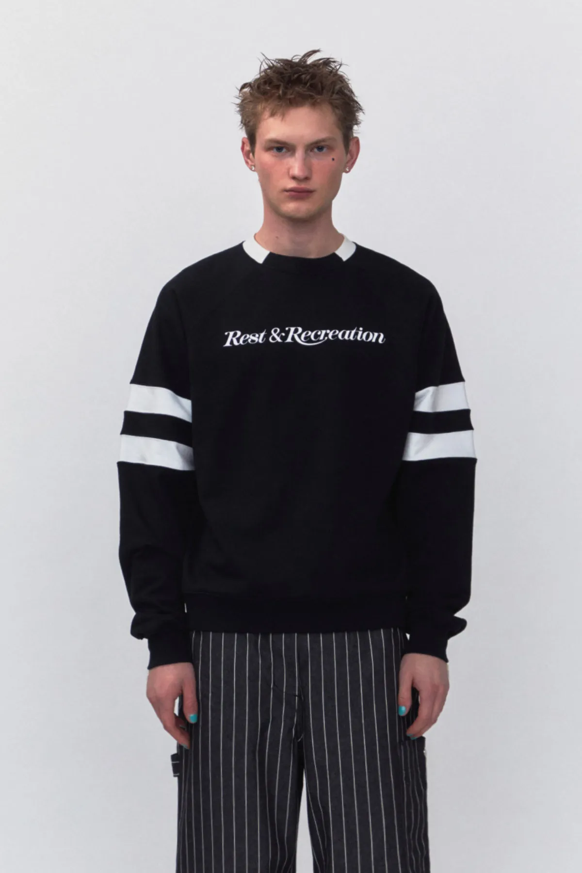 Rest & Recreation  |Street Style Long Sleeves Logo Hoodies & Sweatshirts